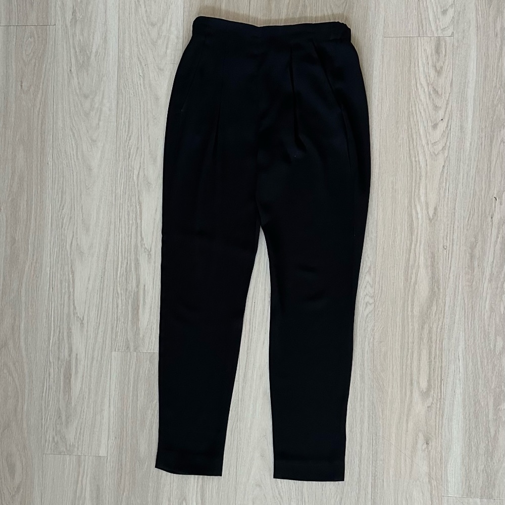 Fendi Black Trousers with Elastic Waist